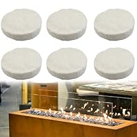 Keramische Wolle,Keramikwolle für Bioethanol,Schwamm aus Keramikwolle,Rund Keramikwolle Für Bioethanol Kamin,Kamin Keramikschwamm für Bio Ethanol Kaminofen,Für Ethanolkamine,10 pcs