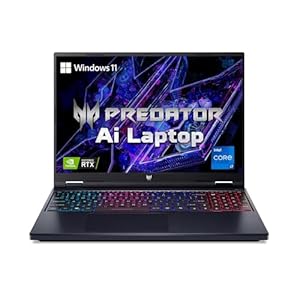 Acer Predator Helios Neo 16 Gaming Laptop 14th Gen Intel Core i7 Processor (Windows 11 Home/16 GB/1 TB SSD/NVIDIA GeForce RTX 4050) PHN16-72 with 40.64 cm (16″) WUXGA Display