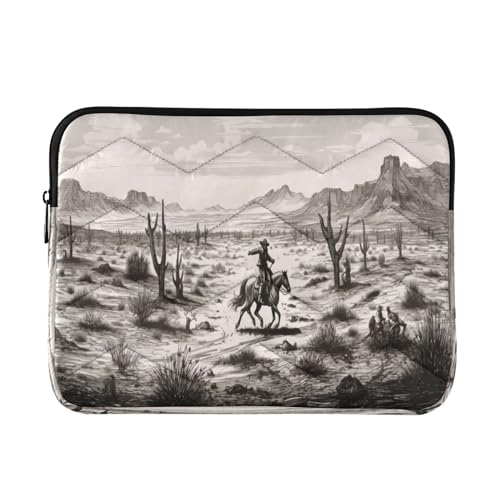 Funda para portátil Western Desert Cowboys 13-14 pulgadas miniatura 1
