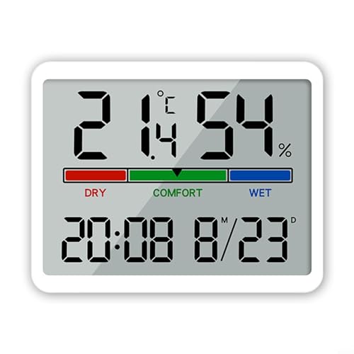 Convenienza a batteria: viene fornito con una batteria CR2030 inclusa per un uso immediato, fornendo un funzionamento di lunga durata senza frequenti cambi e adatto per ambienti domestici o sul posto di lavoro quotidiani
