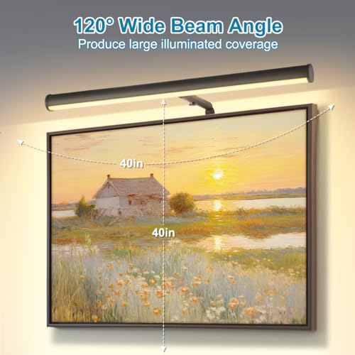 Image of Plug in LED Picture Lights for Paintings Oil Rubbed Bronze Finish