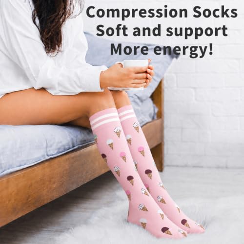 Image of COOLOVER Copper Compression Socks for Women and Men(6 Pairs)-Best Support for Running, Athletic, Travel