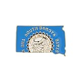 1.US STATE LAPEL PINS: The design of this brooch is inspired by the actual shape of each state, featuring vibrant colors and an intricate design that makes it an ideal keepsake. 2.FLAG & SHAPE: Each thoughtfully crafted state-shaped lapel pin is ador...