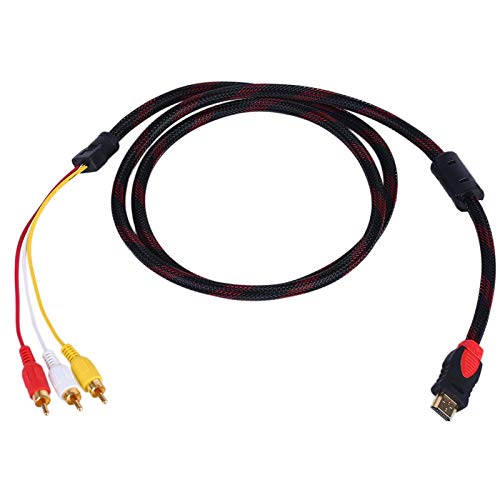 PerGrate - Cavo convertitore da HDMI a 3-RCA Video...