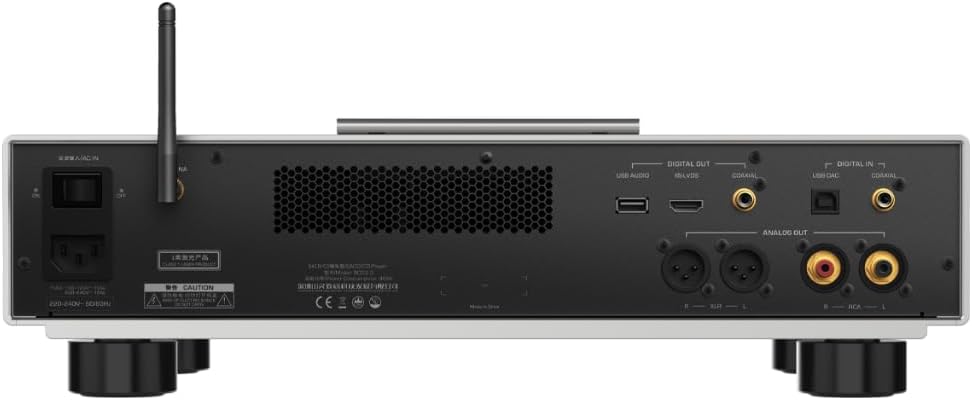 Shanling SCD3.3 Tube R2R Flagship CD SACD Player (Silver)