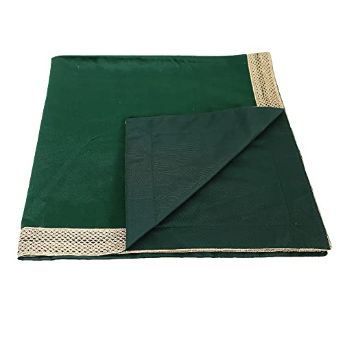 Indian Consigners Small Solid Color Velvet Cloth for Multipurpose Use (Green) by Indian Consigners - Used condition - Image 6