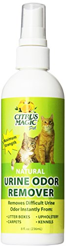 Citrus Magic Pet Natural Urine Odor Remover Spray, 8-Ounce