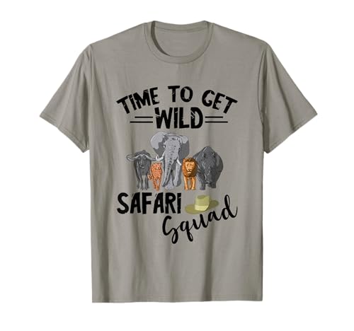 Safari Tour Guide Squad Safari Animals Time To Get Wild