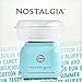 Nostalgia Classic Countertop Cotton Candy Machine, Manual, Retro Vintage Candy Maker Includes 2 Reusable Cones & Scoop, Aqua