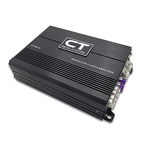 Ct Sounds Ct-400.1D Compact Class D Car Audio Monoblock Amplifier, 400 Watts Rms #TOP1