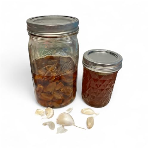 Fermented Garlic Honey - Overall Wellness. 100% Pure, Raw Unfiltered Honey with Organic Fermented Garlic Cloves 10oz image 3