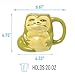 Silver Buffalo Star Wars Jabba the Hut Ceramic 3D Sculpted Mug, 20 Ounces
