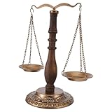Decorazioni per la bilancia dal fascino senza tempo: il suo design vintage si adatta a vari stili di interni, da quelli rustici a quelli moderni, esaltando senza sforzo la bellezza di qualsiasi spazio, decorazioni per ufficio, statuette decorative