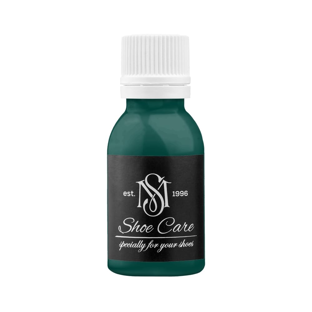 Peinture cuir Vert Ébène MAVI STEP pour réparer les éraflures de vos sneakers et sacs en cuir