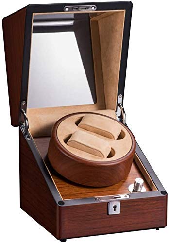 Boîtier de montre automatique Axis, remontoir luxe rotatif pour 2 montres de collection