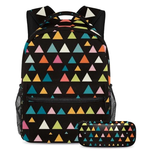 Sac à dos ado multicolore robuste contre le désordre