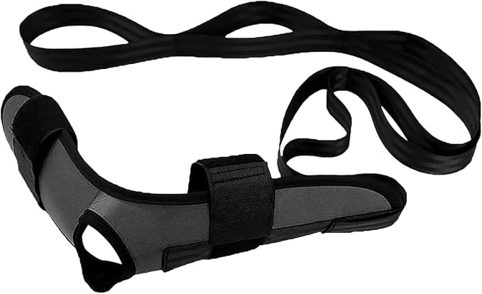 Yoga Strap Exercise Belt to Improve Flexibility, Stretch Strap for Physical Therapy, Yoga, Pilates Daily Fitness Stretching Thigh, Legs, Hips, Back, Full-Body (1pcs)-image-13