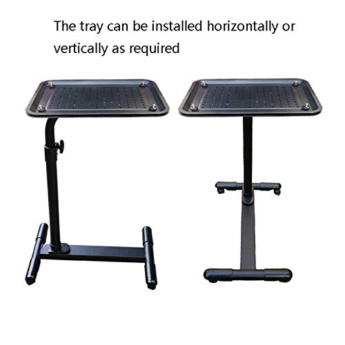 Soporte móvil ajustable para proyector 45x35cm negro miniatura 4
