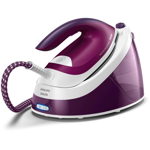 Philips Walita PerfectCare Compact Essential Ferro de Passar a Vapor Pressurizado, Tecnologia OptimalTEMP sem Ajuste, Vapor de Até 360g, Reservatório 1,3L, 1800W, 110V (GC6842/32)