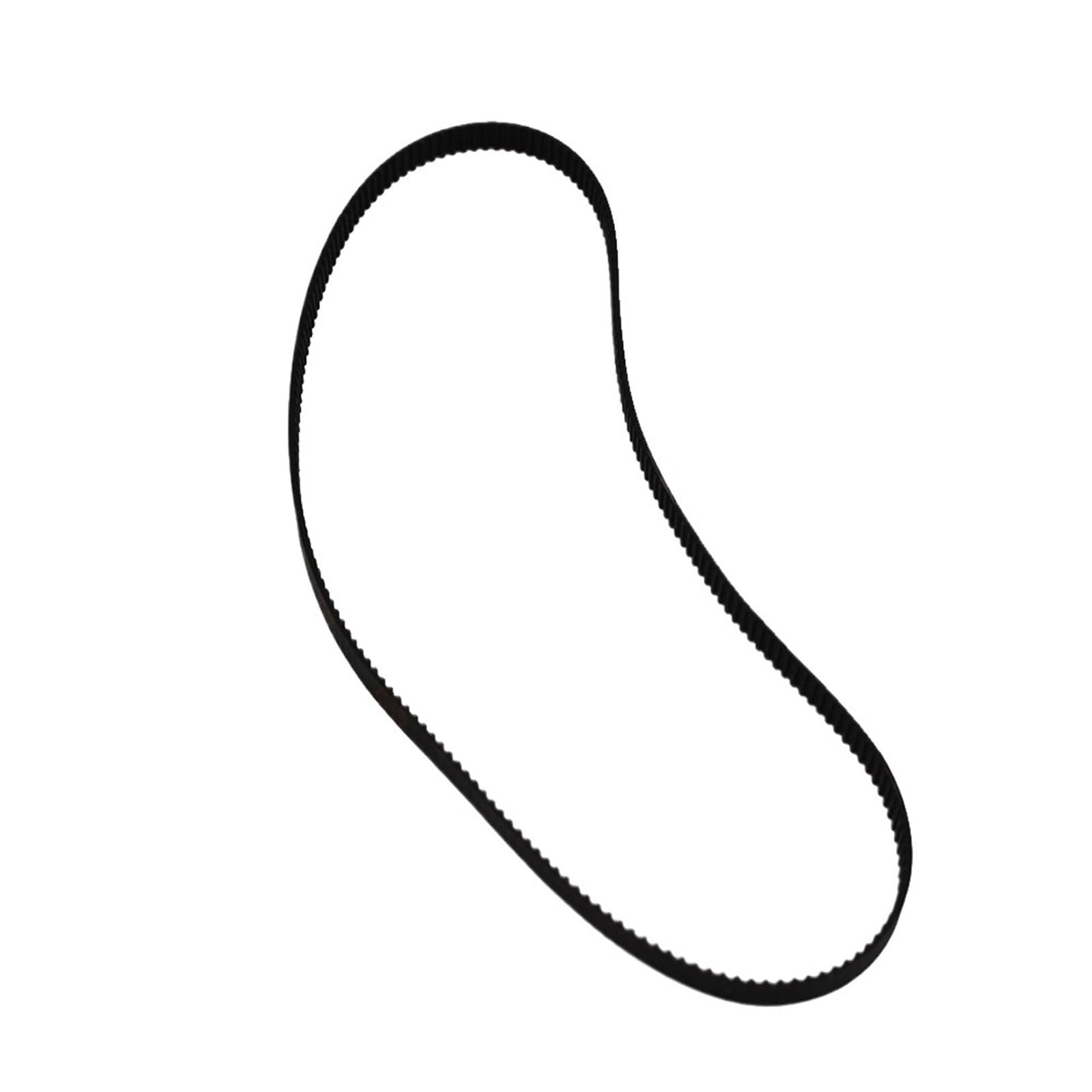 Courroie de transmission MXL pas 2.032mm en caoutchouc noir 6mm de large