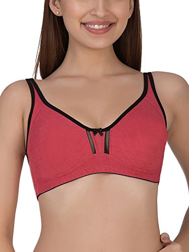 Image of Clovia Women's Cotton Rich Non-Padded Non-Wired Double Layered Full Cup Bra