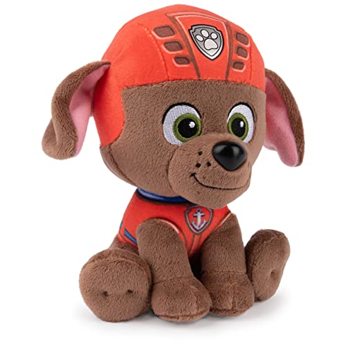 GUND Official Paw Patrol Zuma in Signature Water Rescue Uniform Plush Toy Stuffed Toy from 1 Year Old 6" (Styles May Vary)