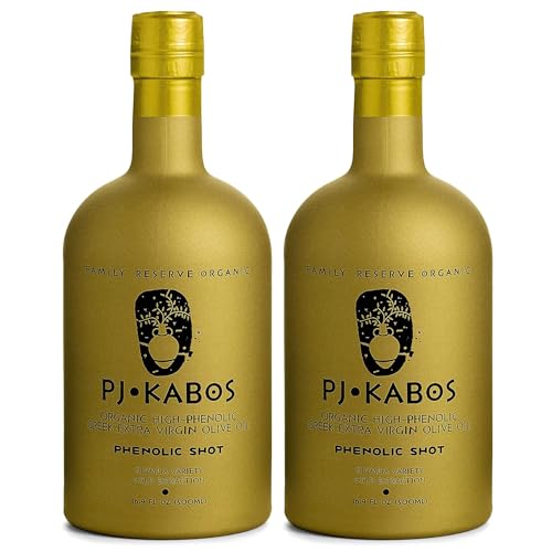 Aceite de Oliva Extra Virgen Orgánico P.J. KABOS 2 Pack 500 ml miniatura 1
