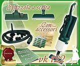  S&G group Set Completo: ASPIRAPOLVERE Folletto VK122 Usato + Accessori Pulizie AEREE