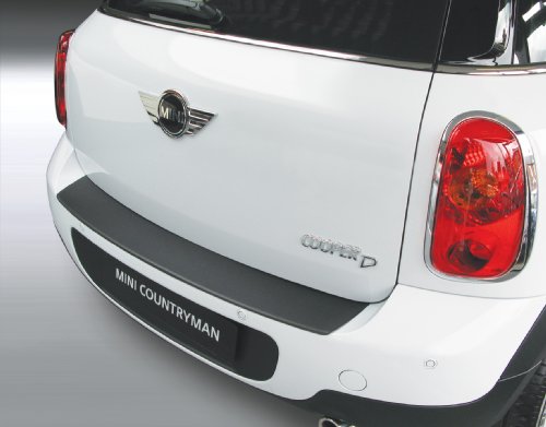 Seuil arrière RGM antichoc en ABS noir compatible Mini Countryman R60
