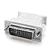 Price comparison product image TNP DVI to VGA Adapter, DVI-I 24+5 Pin Male To VGA DE15 15 Pin Female Adapter Converter DVI-I M To VGA F 1080P HD for Computer, PC Host, Laptop, Graphics Card, HDTV Monitor, Display Screen