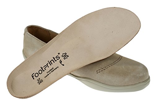 Casablanca Womens T-Strap Mary Jane Shoe (EU36 Wide, Suede Beige)2