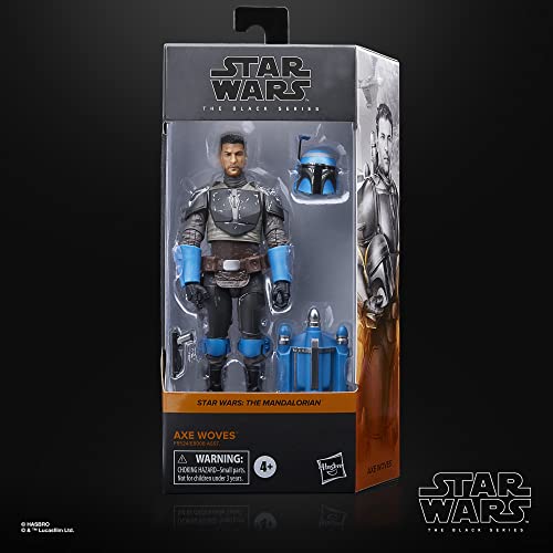 Star Wars The Black Series Axe Woves Toy 6-Inch-Scale The Mandalorian Action Figure, Toys Ages 4 and Up, Multicolor, 15 cm - Image 2