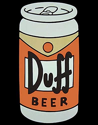 Letrero de metal retro divertido Duff Beer Store, placa de estaño de hierro para colgar en el patio, cafetería, regalos para el hogar, cueva, garaje, bar, decoración de pared, letrero de metal vintage