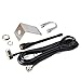 HYS VHF Marine Antenna Low-Profile 156-163Mhz Antennas W/16.4ft(5m) RG58 Low Loss Premium Coaxial Cable with PL259