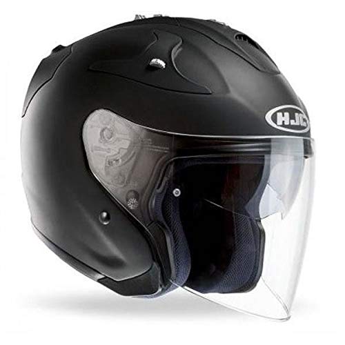 HJC Casque Moto FG-JET, Noir, Taille M