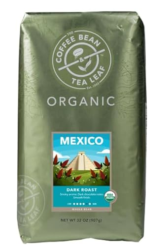 Best Coffee At Coffee Bean And Tea Leaf 8 Organic Mexico Coffee Bwan Dark Roast Whole Bean