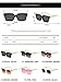 MTZJH Hip-hop Metal Chain Fashion Sunglasses Box Street Shooting Sun-Shading Decoration (Color : C, Size : Medium)