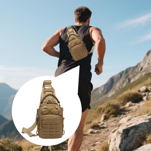 Riñonera resistente al agua para hombre, el bolso de Oxford para senderismo y viajes 2