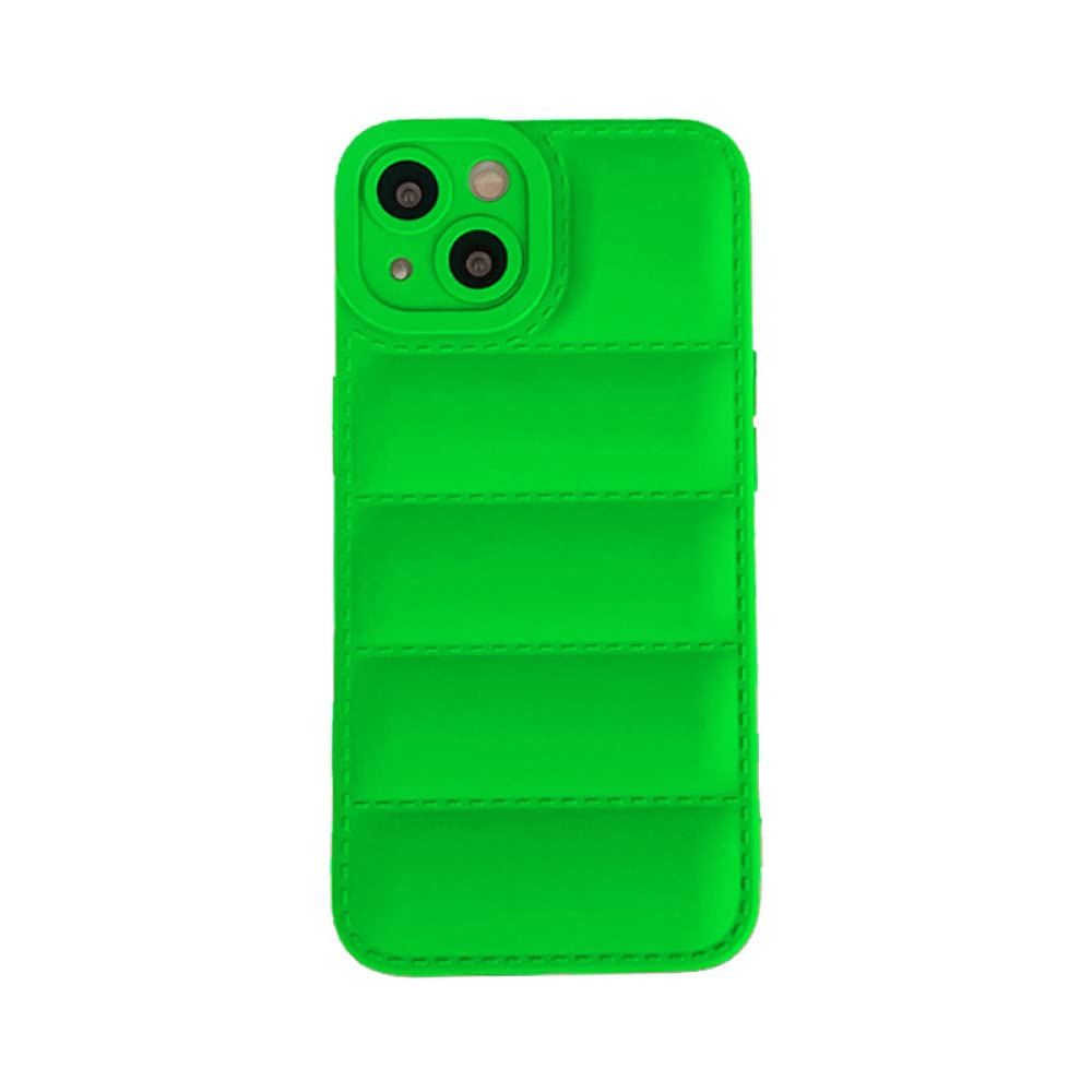 Coque silicone iPhone 13 Pro vert pour style minimaliste - 6