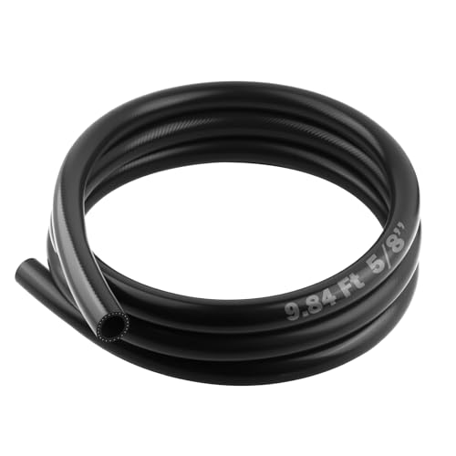 9.84Ft Heater Hose for Cars Silicone Flexible Radiator Hose as Air/Water Transfer Paths Straight Car Radiator Coolant Hoses Car Accessories Working Pressure 60PSI (5/8)