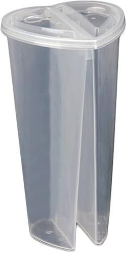 10 vasos divididos de plástico transparente en forma de corazón de 20 onzas con tapas taza de té de burbujas doble disfrute taza de café taza de