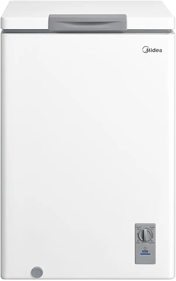 Freezer Horizontal 100L Inverter Bivolt Branco Midea