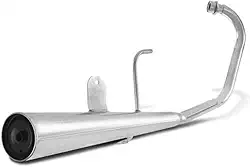 Escapamento Latinha Yamaha Ybr 125 Factor 2009 Até 2013 Cromado