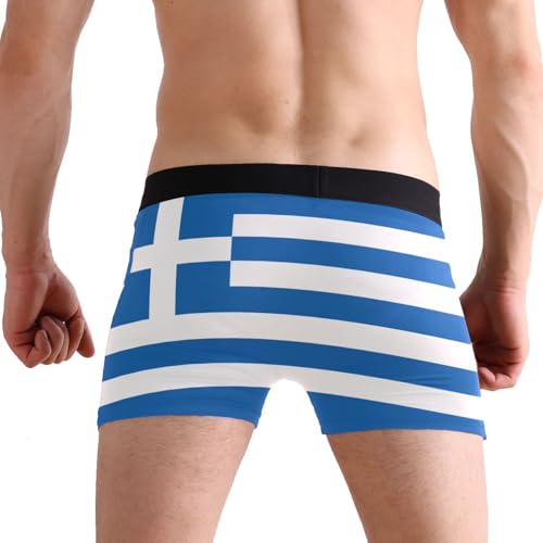 Greek Flag Mens Underwear Boxer Briefs3