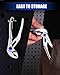 WORKPRO Mini Water Pump Pliers, 4-Inch Groove Joint Pliers, Fast Adjustable Tongue and Groove Pliers with 15-Position Push-Lock, V-Jaw for Multi-Surface Grip, Ideal for Tight Spaces and Versatile Use