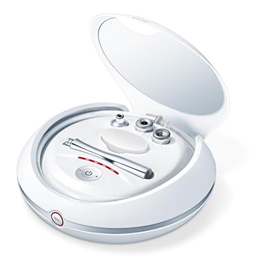 Beurer Professional at-Home Microdermabrasion, Revitalizes, Exfoliates and Rejuvenates Skin - Advanced Facial Treatment w/Vacuum, Anti-Aging, Blackhead Remover, Skin Lifting & Tightening.