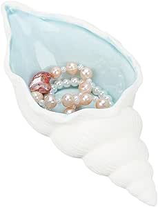 Jewelry Tray Decorative Ashtray Shell Shape Ceramic Aqua Shell Trinket Dish Ceramic Ring Earring Holder Ocean-themed Decorative Trinket Plate Seashell Holder Room Decor Aesthetic Jewelry Tray Decorative Ashtray Shell Shape Ceramic Aqua Shell Trinket Dish Ceramic Ring Earring Holder Ocean-themed Decorative Trinket Plate Seashell Holder Room Decor Aesthetic