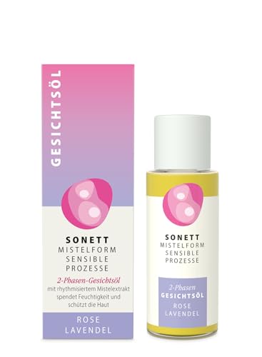 2-Phasen-Gesichtsöl Rose-Lavendel, 50 ml, vegan