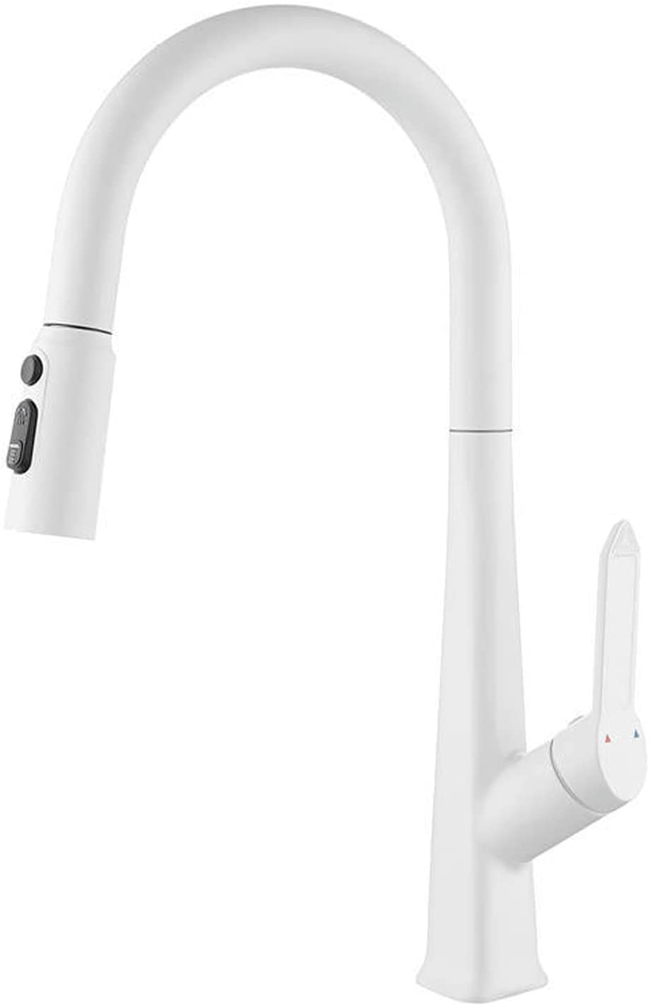 Robinet d'évier de cuisine extractible 3 fonctions en laiton