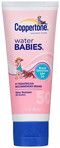 Coppertone Water Babies SPF 50 Sunscreen Lotion, 3 Ounce
